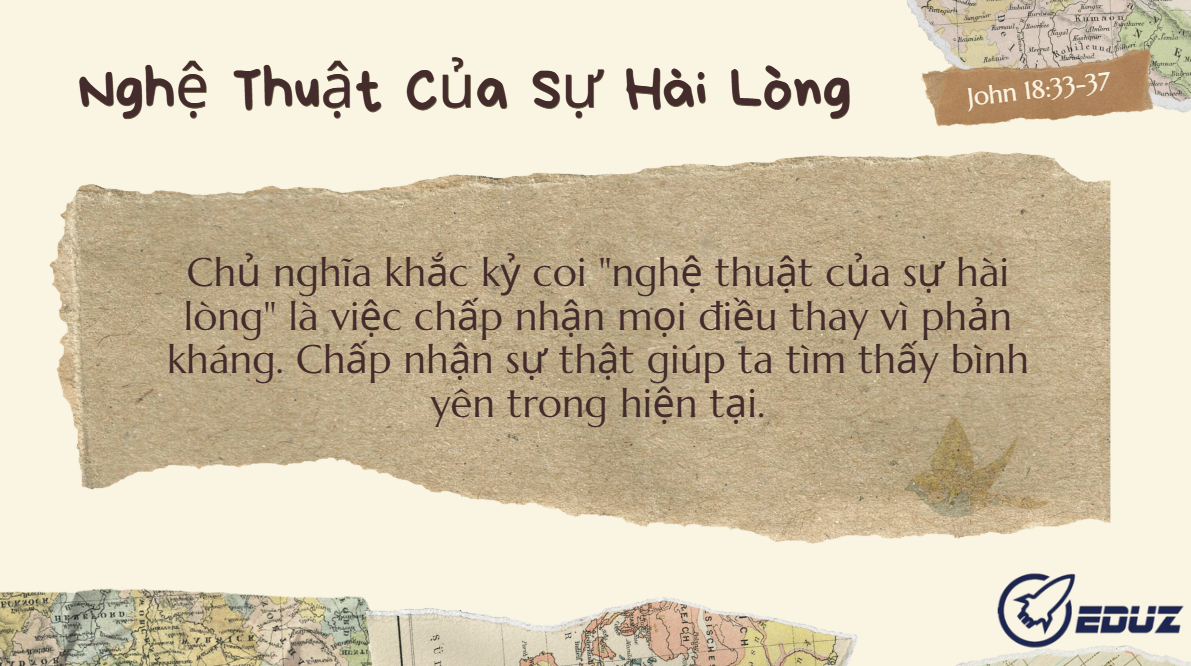 4. Nghệ thuật của sự hài lòng